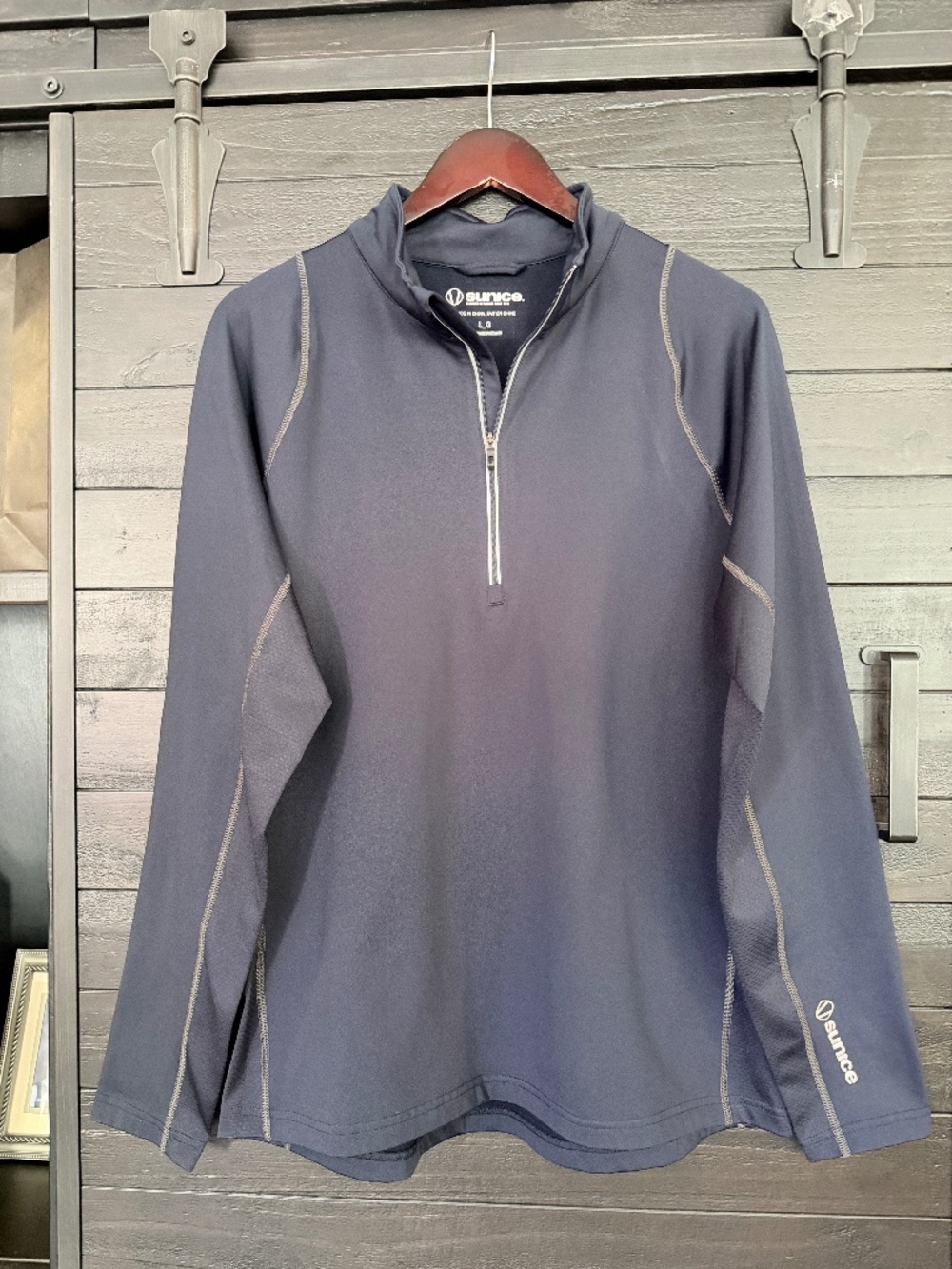 Sunice Mens Tobey Ultralite FX Half-zip Pullover